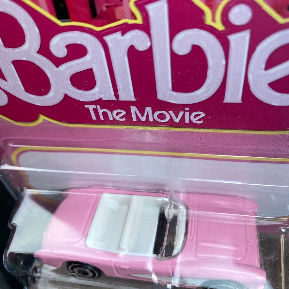 Hot Wheels 2023 Barbie  1956 CORVETTE BARBIE THE MOVIE NIP Pink Chevy Chevrolet